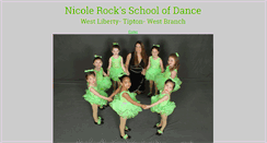 Desktop Screenshot of nicolerocksschoolofdance.com